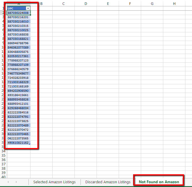 upc to asin bulk conversion tool