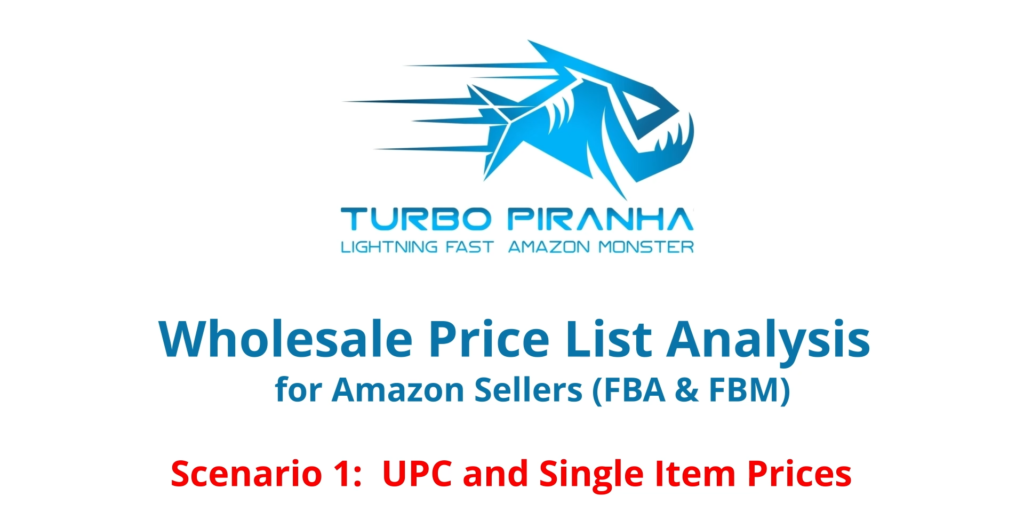 Wholesale Price List Analysis Video